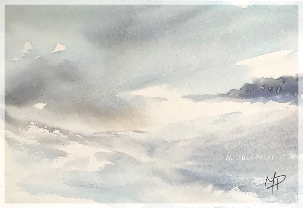 Brouillard d&rsquo;hiver (haïkus et aquarelles&nbsp;MP)